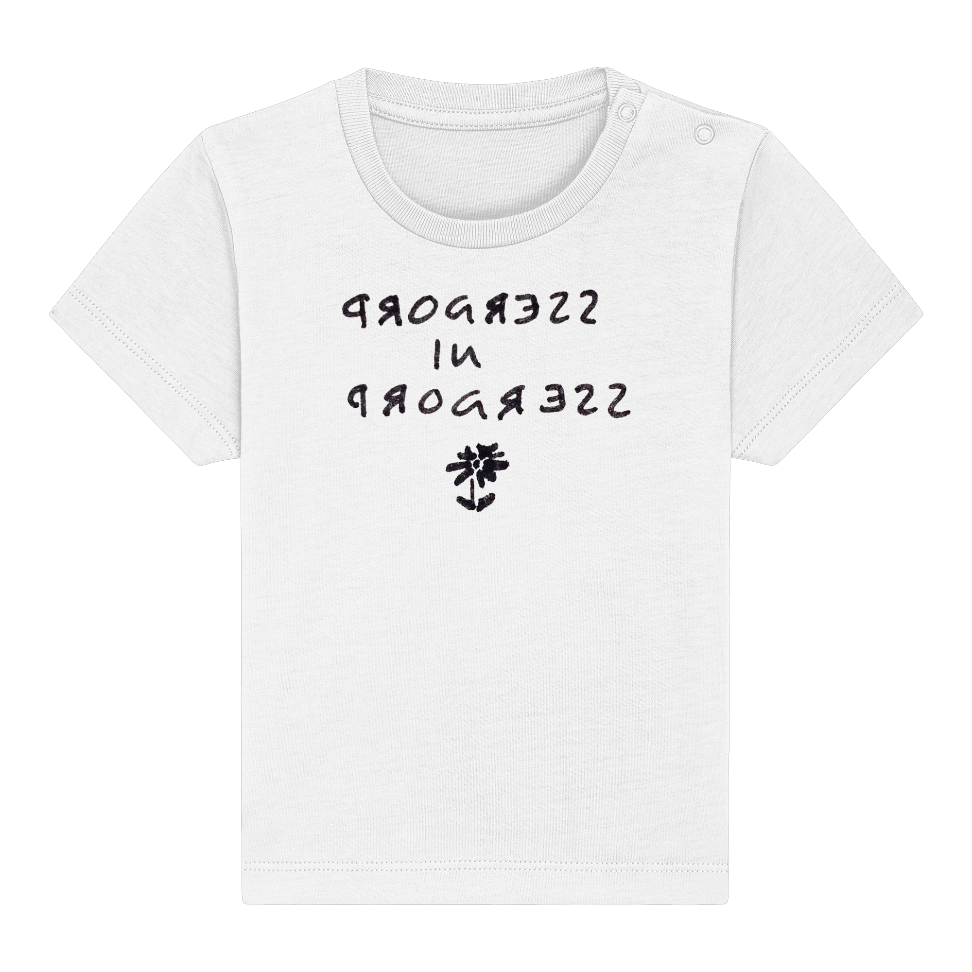 progress in progress - Baby Organic Shirt