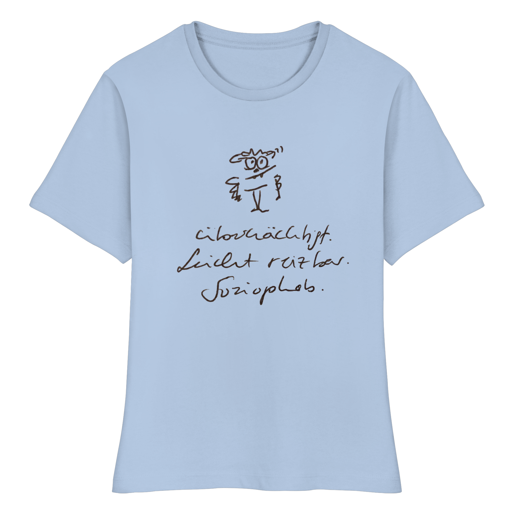 Für Übernächtigte - Fitted Ladies Organic Shirt