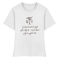 Für Übernächtigte - Fitted Ladies Organic Shirt