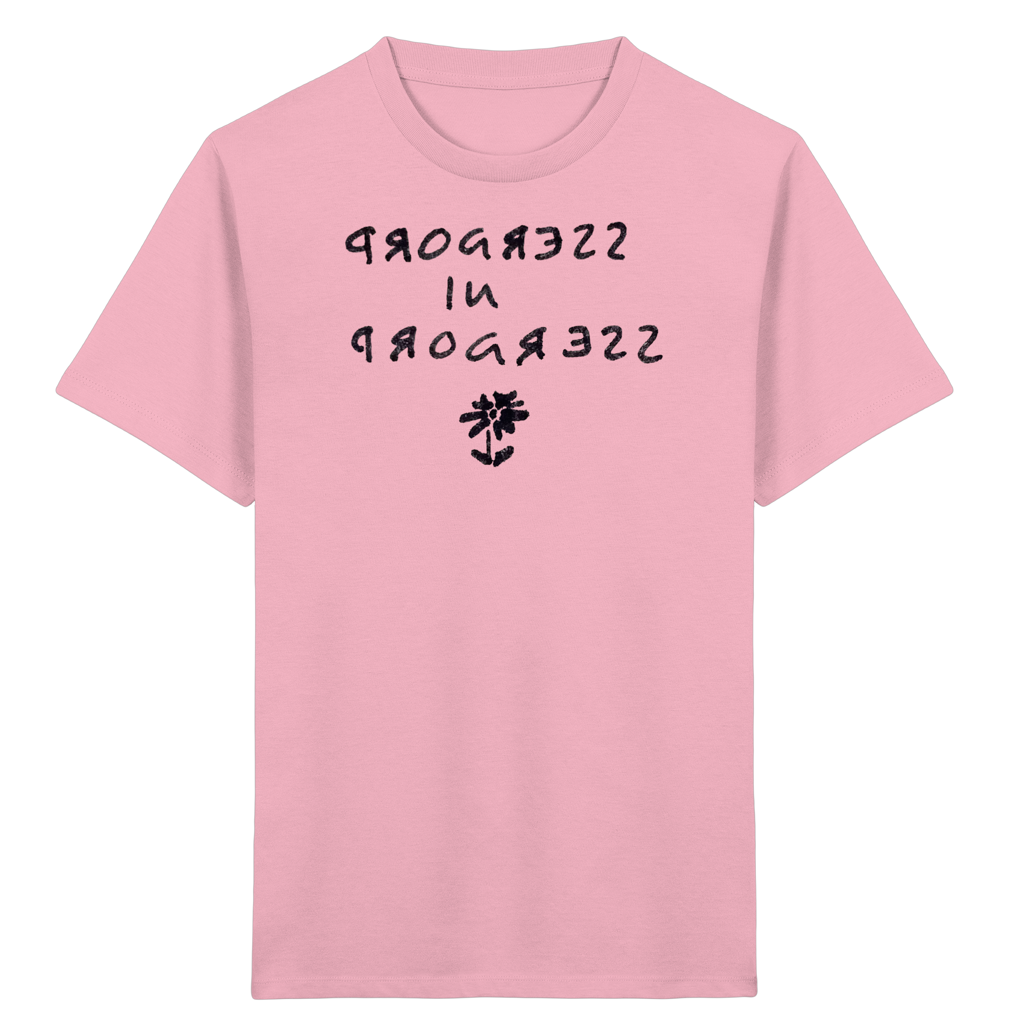 progress in progress - Kids Organic Shirt