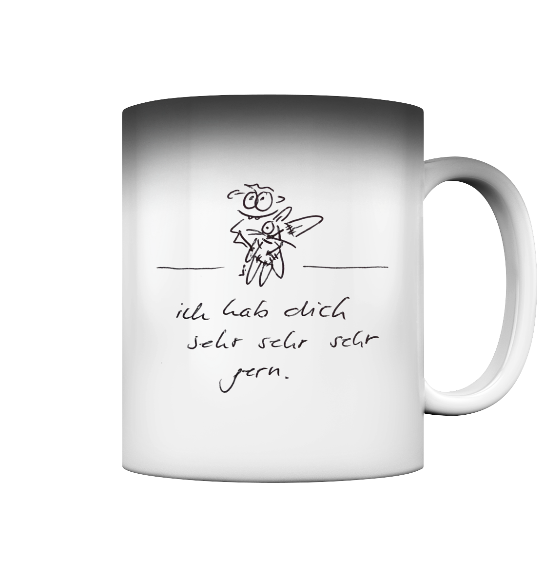 ICH HAB DICH SEHR SEHR SEHR GERN - Magic Mug