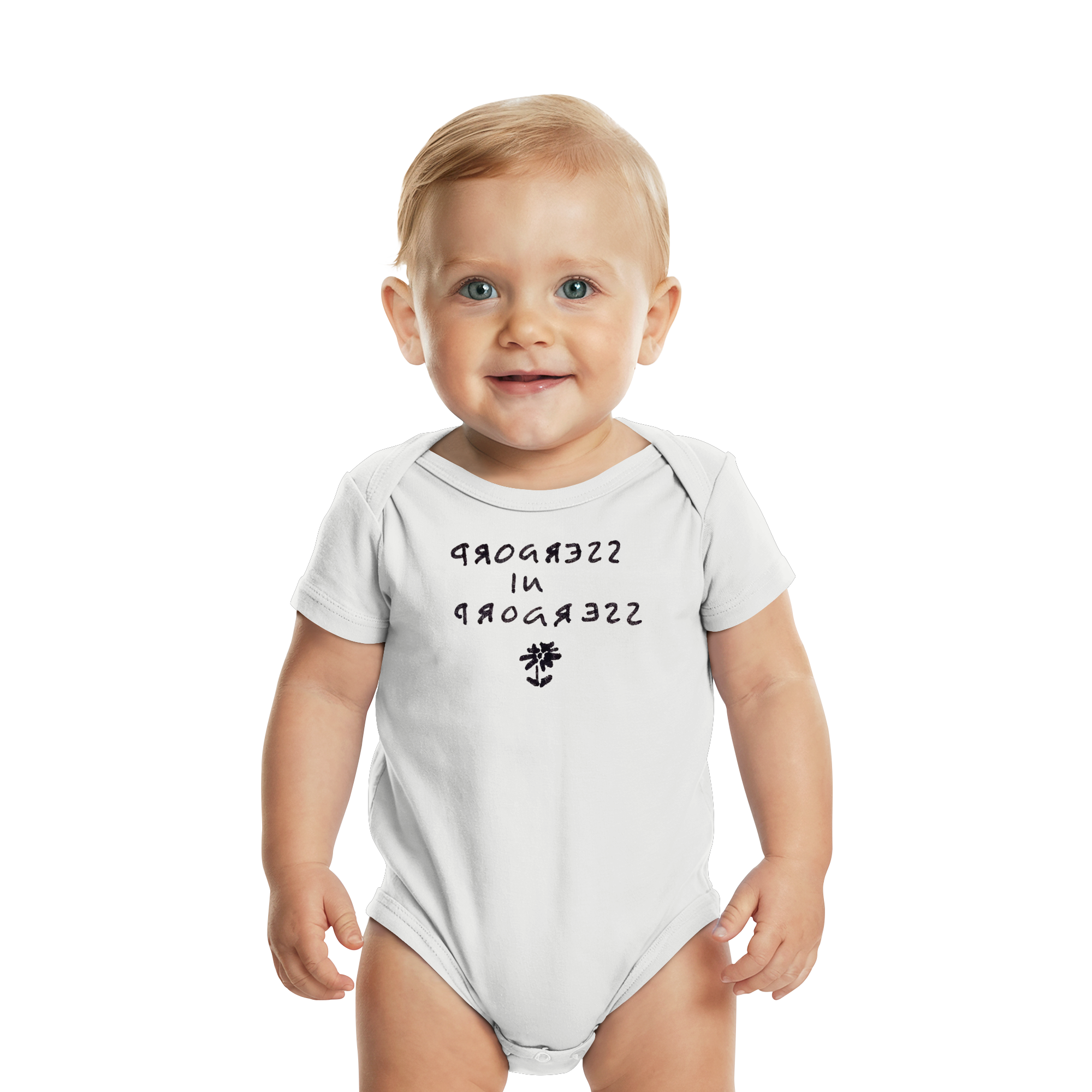 PROGRESS IN PROGRESS - Organic Baby Bodysuit